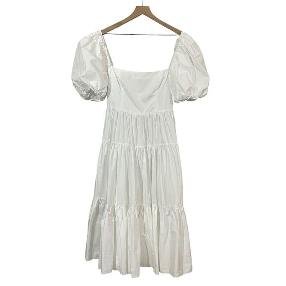 Cara Cara Sydney Midi Dress - White - 6 - Picture 1 of 11